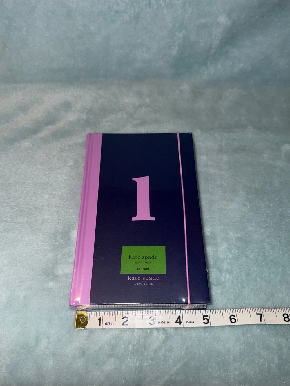 kate spade Navy and Pink ‘l’ Tumbler, Tray & Notebook Trio